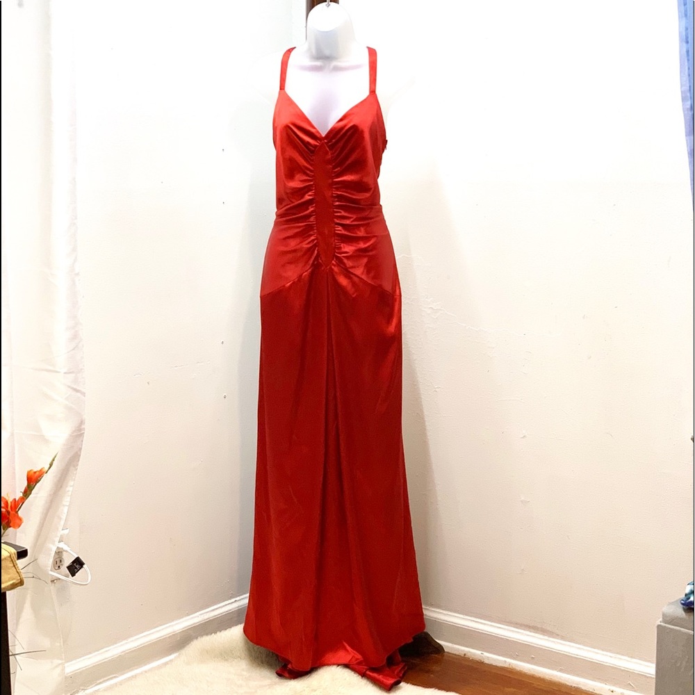 Red Long Gown